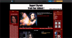 Desktop Screenshot of criss-angel1.skyrock.com