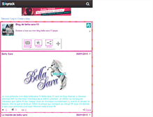 Tablet Screenshot of bella-sara-13.skyrock.com