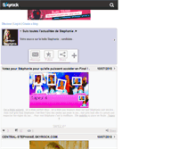 Tablet Screenshot of central-stephanie.skyrock.com