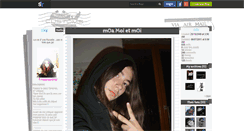 Desktop Screenshot of moalamouretmoi.skyrock.com