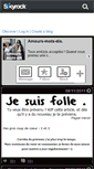 Mobile Screenshot of amours-mots-dit.skyrock.com