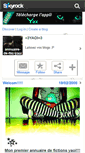 Mobile Screenshot of annuaire-de-fiic-yaoi.skyrock.com