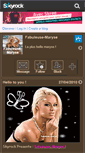 Mobile Screenshot of fabuleuse-maryse.skyrock.com