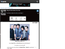 Tablet Screenshot of desrosiers-fan-club.skyrock.com