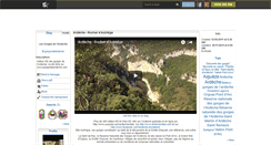 Desktop Screenshot of gorgesdelardeche.skyrock.com