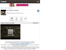 Tablet Screenshot of gorgesdelardeche.skyrock.com