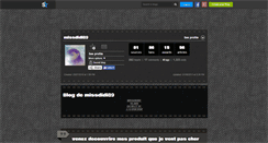 Desktop Screenshot of missdidi89.skyrock.com
