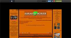 Desktop Screenshot of haras-du-murier.skyrock.com