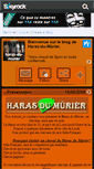 Mobile Screenshot of haras-du-murier.skyrock.com