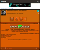 Tablet Screenshot of haras-du-murier.skyrock.com