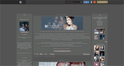 Desktop Screenshot of maevamelinefans.skyrock.com