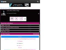 Tablet Screenshot of la-music-de-audrey.skyrock.com