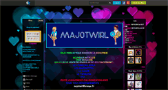 Desktop Screenshot of majotwirl.skyrock.com