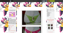 Desktop Screenshot of lingerie-disney-pas-cher.skyrock.com