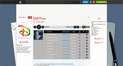 Desktop Screenshot of disney-music-deboo.skyrock.com