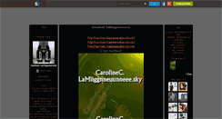 Desktop Screenshot of carolinec-lamiggnneuunne.skyrock.com