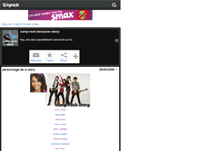 Tablet Screenshot of camp-rock-story.skyrock.com