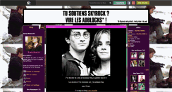 Desktop Screenshot of harry-mione-os.skyrock.com