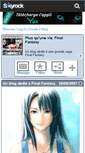 Mobile Screenshot of finalfantasy-addict.skyrock.com