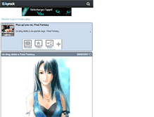 Tablet Screenshot of finalfantasy-addict.skyrock.com