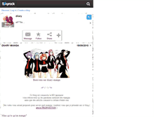 Tablet Screenshot of diiary-manga.skyrock.com