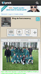 Mobile Screenshot of foot-crezancy.skyrock.com