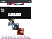 Tablet Screenshot of crazy-of-holiday.skyrock.com
