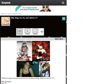 Tablet Screenshot of hitomi1402.skyrock.com