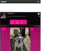 Tablet Screenshot of amandine17000.skyrock.com