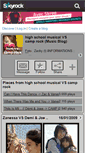 Mobile Screenshot of hsm-vs-camp-rock.skyrock.com