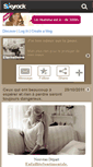 Mobile Screenshot of eternellementxnotre.skyrock.com