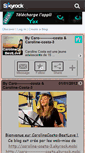 Mobile Screenshot of carolinecosta-bestlove.skyrock.com