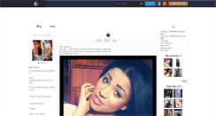 Desktop Screenshot of lilyblaah.skyrock.com