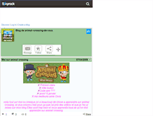 Tablet Screenshot of animal--crossing-de-vous.skyrock.com