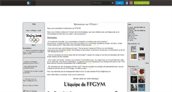 Desktop Screenshot of ffgym.skyrock.com