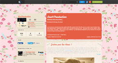 Desktop Screenshot of lauproduction.skyrock.com