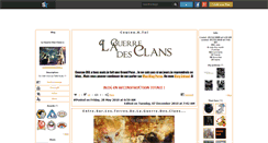 Desktop Screenshot of la-guerre-des-clans-x.skyrock.com