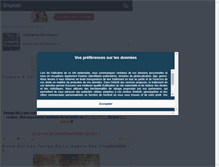 Tablet Screenshot of la-guerre-des-clans-x.skyrock.com