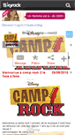 Mobile Screenshot of camp----rock2.skyrock.com