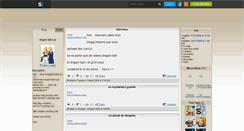 Desktop Screenshot of dragon---ball-z.skyrock.com