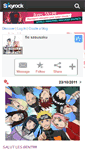 Mobile Screenshot of fic-sasuke-sakura27.skyrock.com