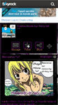 Mobile Screenshot of community-of-fairy-tail.skyrock.com