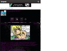 Tablet Screenshot of community-of-fairy-tail.skyrock.com