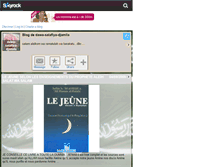 Tablet Screenshot of dawa-salafiya-djamila.skyrock.com