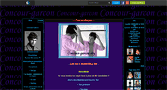 Desktop Screenshot of concour-garcon.skyrock.com