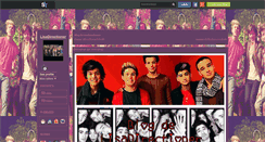 Desktop Screenshot of lisadirectioner.skyrock.com