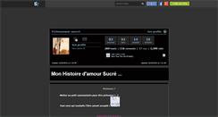 Desktop Screenshot of fictionamour-sucre1.skyrock.com