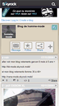 Mobile Screenshot of homme-mode.skyrock.com