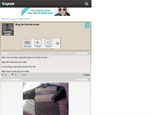 Tablet Screenshot of homme-mode.skyrock.com