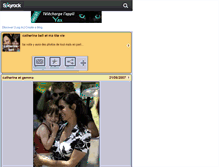 Tablet Screenshot of catherine-bell.skyrock.com